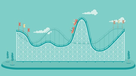 Magazine article aboutRiding-the-oil-price-roller-coaster 